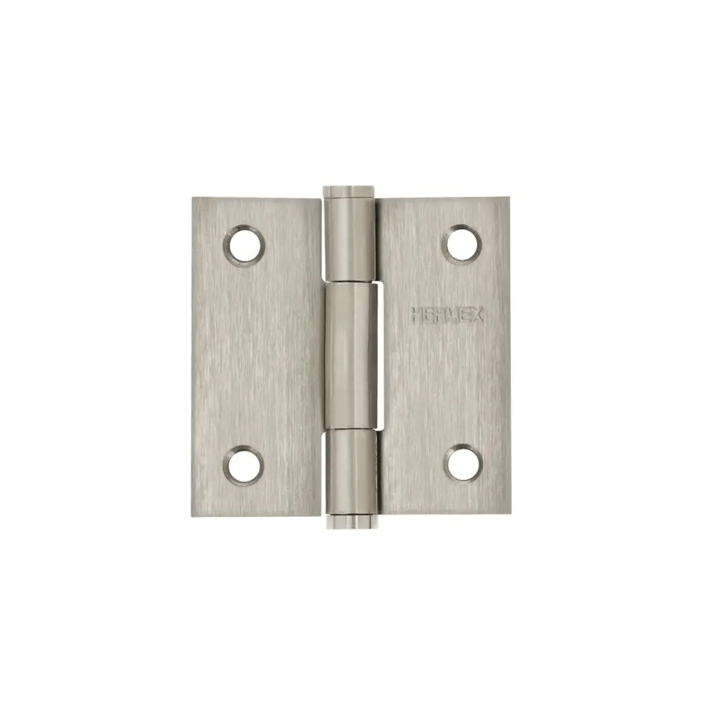 BISAGRA CUADRADA 2' ACERO INOX, CABEZA PLANA, HERMEX