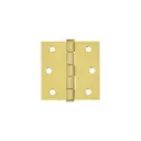 BISAGRA CUADRADA 2-1/2' ACERO LATONADO, CABEZA PLANA, HERMEX